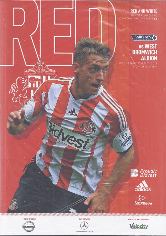 Sunderland FC v West Bromwich Albion FC 